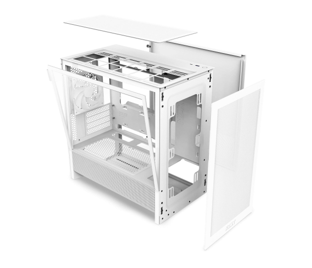 NZXT H3 FLOW White - 1347281 - zdjęcie 9